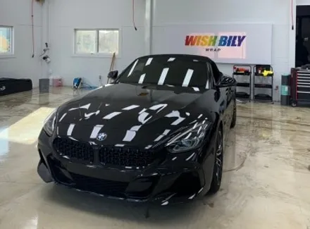 평택랩핑 BMW Z4 브루클린 그레이 고광택 전체랩핑 / 경기 평택