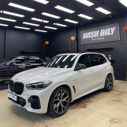 평택랩핑 BMW X5 크롬죽이기(부분랩핑,루프랙,윈도우몰딩)크롬딜리트 / 경기 평택