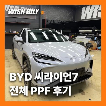 BYD PPF 씨라이언7 위시빌리랩 후기 / 경기 평택