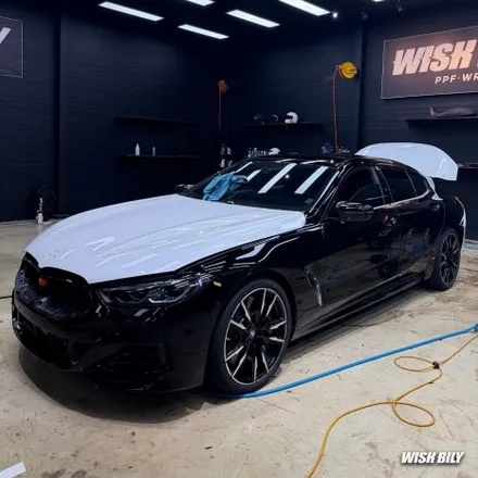 BMW 8시리즈 단종된 M850i 블랙 PPF / 경기 평택
