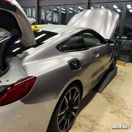 BMW 8시리즈 부산 무광 카본 전체랩핑 M850i / 경기 평택