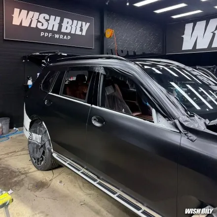 BMW X7 전체 랩핑 크롬 딜리트 (크롬 죽이기) 시공 / 경기 평택