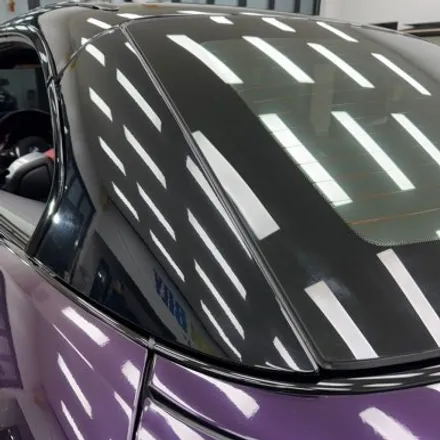평택랩핑 BMW 430I컨버터블 메탈릭 미드나잇 퍼플 고광택 전체랩핑 / 경기 평택