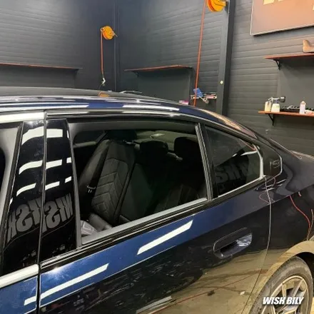 평택 BMW 5시리즈 랩핑 올블랙 크롬죽이기 / 경기 평택