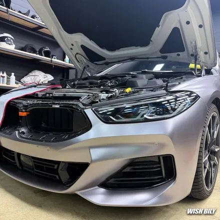 BMW 8시리즈 부산 무광 카본 전체랩핑 M850i / 경기 평택