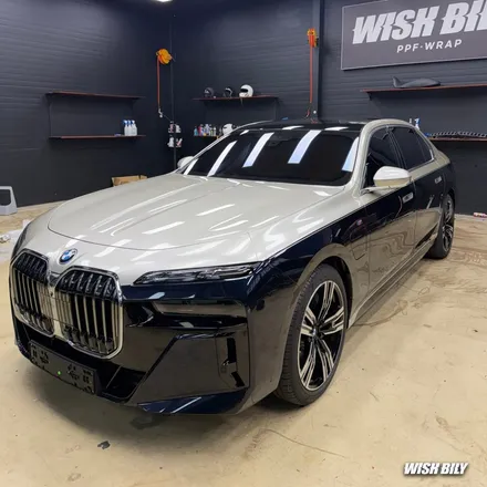 평택랩핑 위시빌리랩 BMW 7시리즈 투톤 랩핑 / 경기 평택