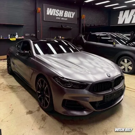 BMW 8시리즈 부산 무광 카본 전체랩핑 M850i / 경기 평택