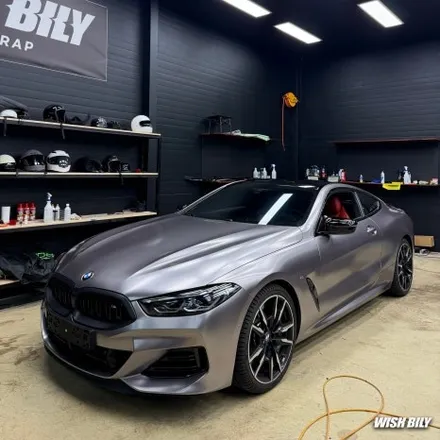 BMW 8시리즈 부산 무광 카본 전체랩핑 M850i / 경기 평택