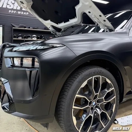 BMW X7 전체 랩핑 크롬 딜리트 (크롬 죽이기) 시공 / 경기 평택