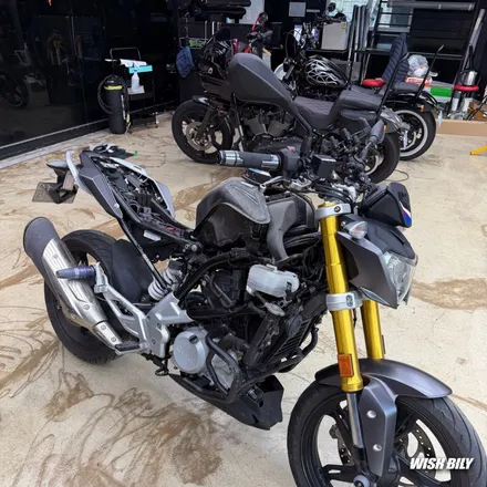 평택 바이크 전문 랩핑샵 BMW F800gs 풀 랩핑 / 경기 평택