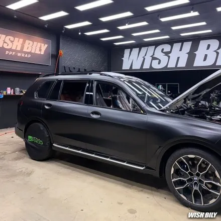 BMW X7 전체 랩핑 크롬 딜리트 (크롬 죽이기) 시공 / 경기 평택
