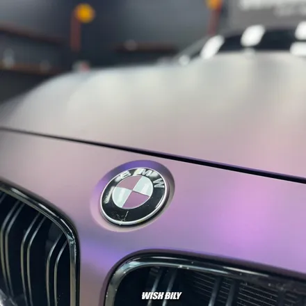 BMW M4 보라색 퍼플 컬러 전체 랩핑 추천 / 경기 평택