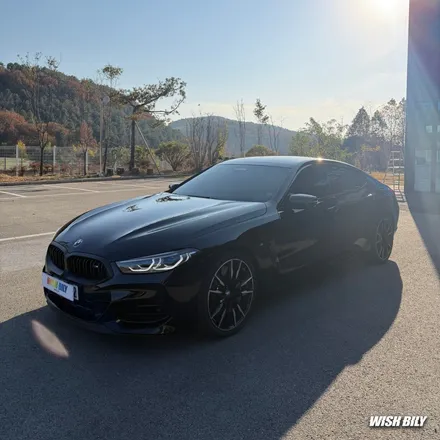 BMW 8시리즈 단종된 M850i 블랙 PPF / 경기 평택