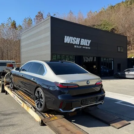 평택랩핑 위시빌리랩 BMW 7시리즈 투톤 랩핑 / 경기 평택