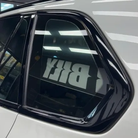 평택랩핑 BMW X5 크롬죽이기(부분랩핑,루프랙,윈도우몰딩)크롬딜리트 / 경기 평택
