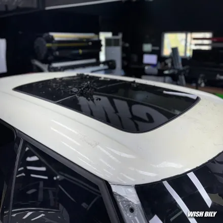 평택 랩핑 BMW 미니쿠퍼 루프스킨 제거 및 재시공 / 경기 평택