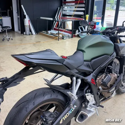 평택 바이크랩핑, 혼다 CBR650R 전체랩핑 시공 과정 / 경기 평택