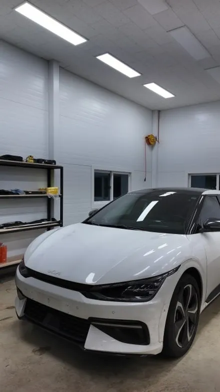 평택랩핑 KIA EV6 3M 파인 그린 메탈릭 전체랩핑 / 경기 평택