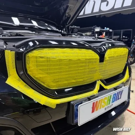 평택 BMW 5시리즈 랩핑 올블랙 크롬죽이기 / 경기 평택
