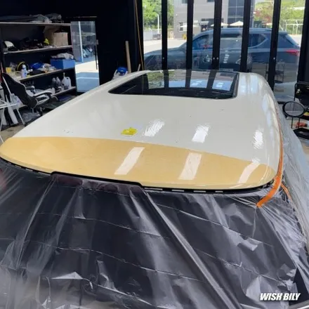 평택 랩핑 BMW 미니쿠퍼 루프스킨 제거 및 재시공 / 경기 평택