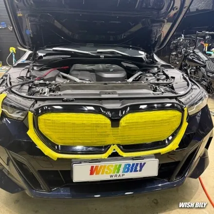 평택 BMW 5시리즈 랩핑 올블랙 크롬죽이기 / 경기 평택