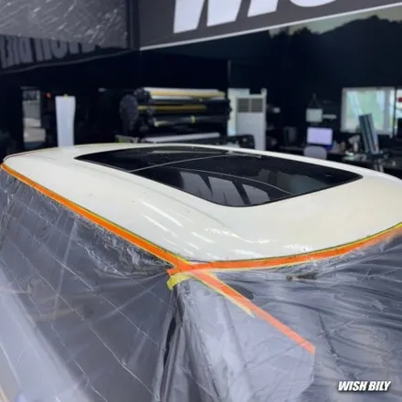 평택 랩핑 BMW 미니쿠퍼 루프스킨 제거 및 재시공 / 경기 평택