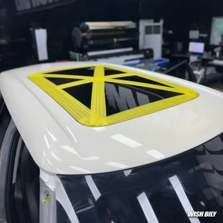 평택 랩핑 BMW 미니쿠퍼 루프스킨 제거 및 재시공 / 경기 평택