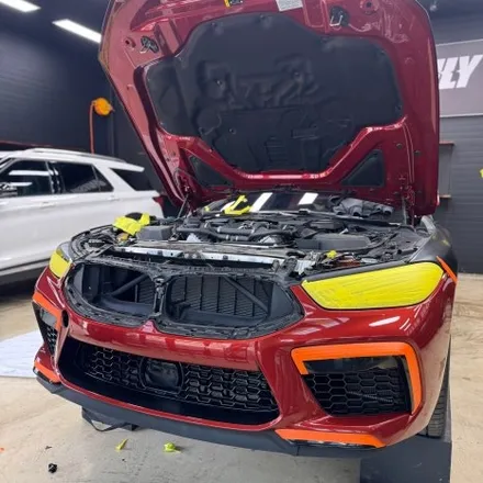 BMW 8시리즈 보험사고 처리 전체 랩핑 시공기 / 경기 평택