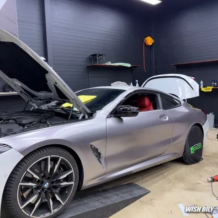 BMW 8시리즈 부산 무광 카본 전체랩핑 M850i / 경기 평택