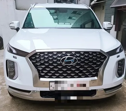 팰리세이드 디젤 크리미화이트펄 레인보우 v90썬팅시공 / 서울 강북구 수유동