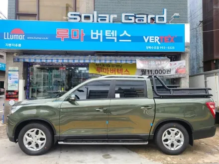 렉스턴 스포츠 레인보우 i90 수유동 제일 오래된 썬팅샵에서 강북 노원 미아 삼양동 길음 우이동 쌍문 번동 네비매립 후방카메라 사이드스텝 자동차튜닝샵 / 서울 강북구 수유동
