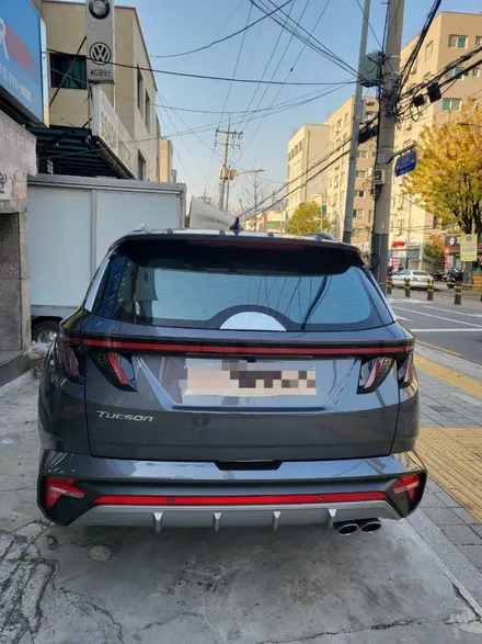 투싼 사이드스텝 레인보우 v90  신차썬팅 루마버텍스수유점에서 강북 미아 도봉 창동 쌍문 수유동 우이동 가오리 화계사 419  썬팅전문샵 / 서울 강북구 수유동