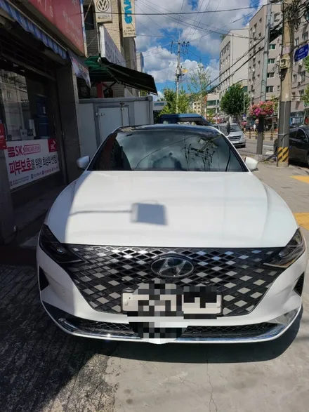 그랜저 재시공썬팅 레인보우 v90 강북 수유 미아 도봉 창동 삼양동 노원 남양주 썬팅전문샵 / 서울 강북구 수유동