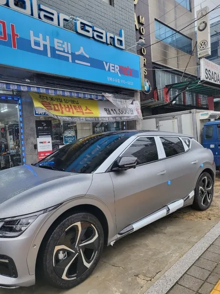ev6 버텍스300  루마버텍스수유점에서 강북 미아 도봉 창동 쌍문 방학동 노원 삼양동 번동 화계사 길음 월곡동 월계동 네비매립 안드로이드연동 자동차튜닝전문샵 수입차썬팅 / 서울 강북구 수유동