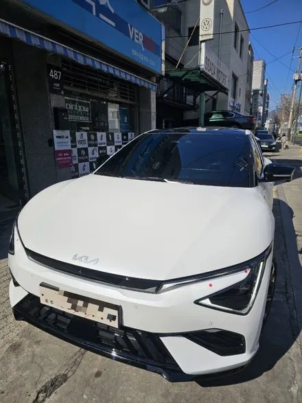 ev6 신차썬팅 후퍼옵틱 강북 수유 미아 창동 가오리 419  인수동 삼양동 화계사 우이동 썬팅전문샵 블랙박스 후방카메라 / 서울 강북구 수유동