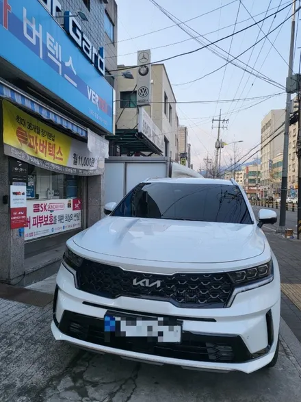 쏘렌토신차썬팅 버텍스900 루마버텍스수유점에서 수유동 수유역 미아 미아사거리 쌍문 도봉 창동 인수동 우이동 가오리 419  번동 월곡동 월계동 노원 썬팅 네비매립 후방카메라 블박 / 서울 강북구 수유동