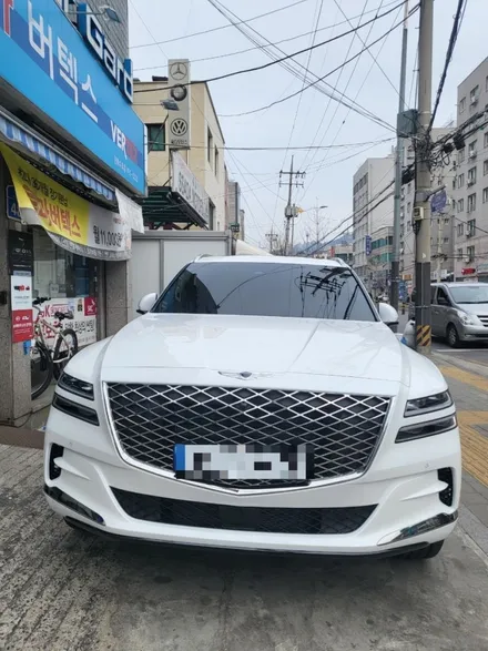 gv80 신차썬팅 버텍스900 루마버텍스수유점에서 강북 강남 수유동 수유역 미아 우이동 쌍문동 창동 노원 월계동 길음 가오리 중고차 수입차 네비매립 경보기 사이드스텝등 튜닝샵 / 서울 강북구 수유동