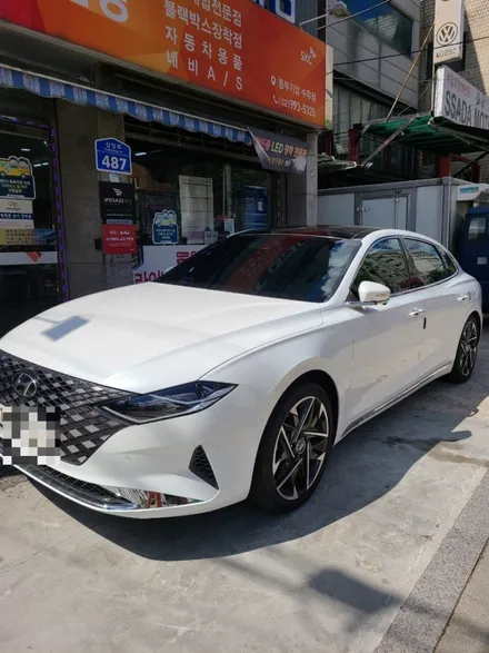 그랜저 재시공썬팅 레인보우 v90 강북 수유 미아 도봉 창동 삼양동 노원 남양주 썬팅전문샵 / 서울 강북구 수유동