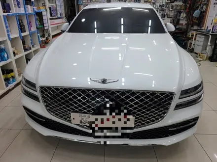 중고차 재탕썬팅 네비매립 전문점 g80 skc 썬팅 수유 미아 도봉 노원 창동 남양주 의정부 썬팅샵 / 서울 강북구 수유동