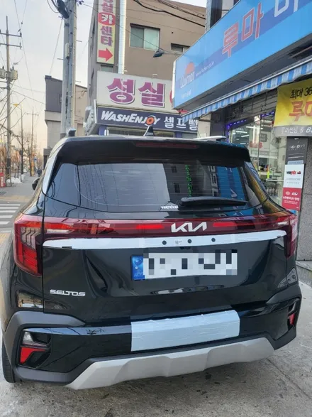 셀토스 신차썬팅 버텍스900 루마버텍스수유점에서 강북 강남 수유동 미아 인수동 우이동 삼양동 길음 화계사 창동 쌍문 노원 네비매립 블랙박스 경보기  썬팅전문샵 / 서울 강북구 수유동
