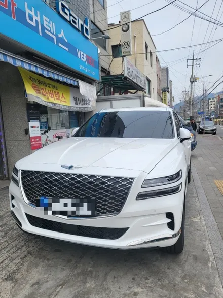 gv80 신차썬팅 버텍스900 루마버텍스수유점에서 강북 강남 수유동 수유역 미아 우이동 쌍문동 창동 노원 월계동 길음 가오리 중고차 수입차 네비매립 경보기 사이드스텝등 튜닝샵 / 서울 강북구 수유동