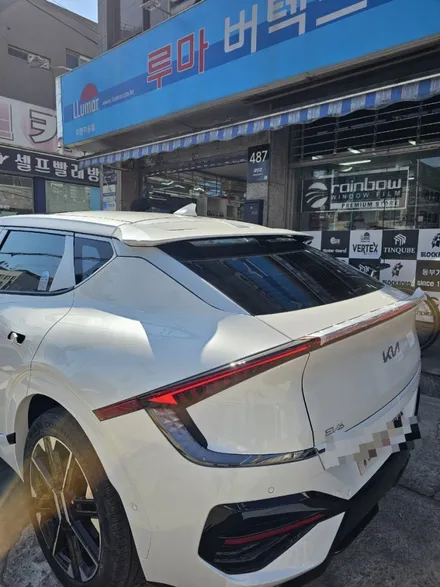 ev6 신차썬팅 후퍼옵틱 강북 수유 미아 창동 가오리 419  인수동 삼양동 화계사 우이동 썬팅전문샵 블랙박스 후방카메라 / 서울 강북구 수유동