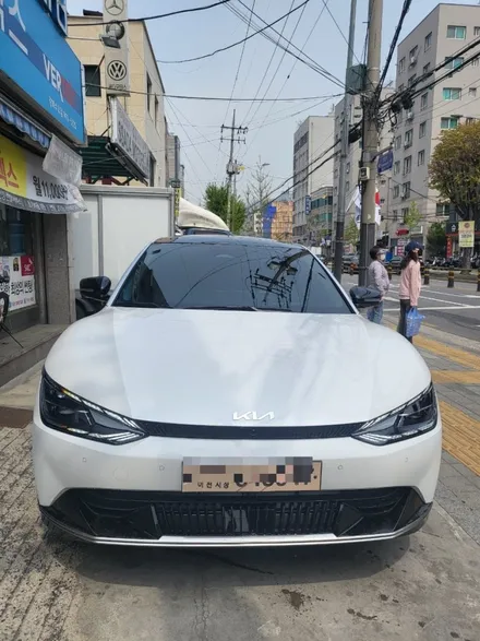 ev6  신차썬팅 신차패키지 루마버텍스수유점에서 강북 강남 수유동 인수동 미아 쌍문동 방학동 창동 노원 삼양동 가오리 길음 썬팅전문샵  네비매립 / 서울 강북구 수유동