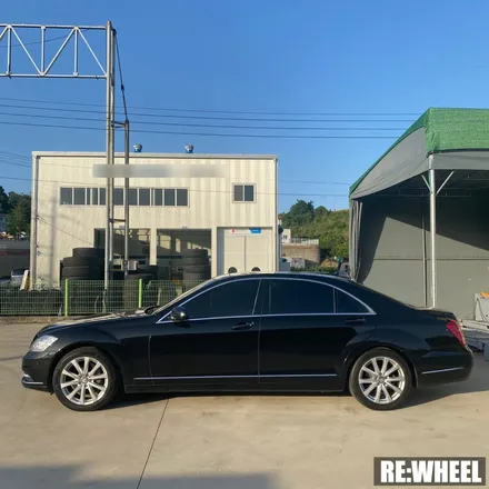 [리휠][분체도장][벤츠휠복원] 벤츠 S500 18인치 순정휠 실버 휠복원 작업후기 / 진주, 창원, 순천