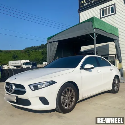 [리휠][벤츠휠복원][자동차휠복원][벤츠휠수리] 벤츠 A220 18인치 AMG RQT휠 다이아몬드컷팅 휠복원 작업후기. / 진주, 창원, 순천