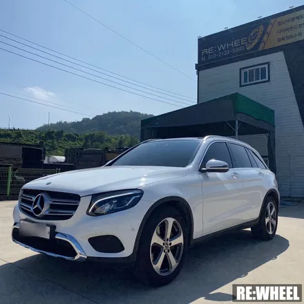 [리휠][순천휠복원][자동차휠복원] 벤츠 GLC 220d 4MATIC 19인치 순정휠 다이아몬드 컷팅 휠복원 작업후기 / 진주, 창원, 순천
