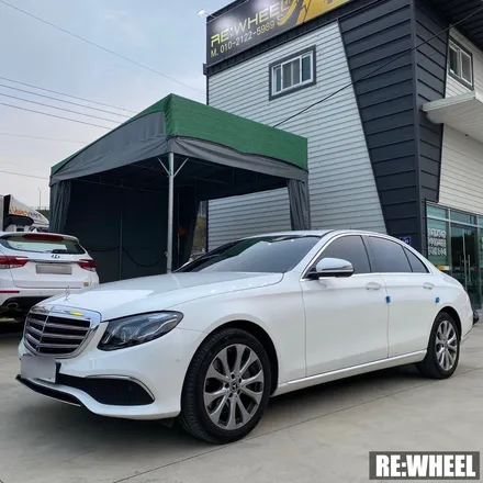 [리휠][광양휠복원]  벤츠 E300 익스클루시브 순정휠 휠복원 / 진주, 창원, 순천