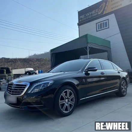 [리휠][진주휠수리] 벤츠 S350 BLUETEC L 18인치 순정휠 다이아몬드 컷팅 휠복원 / 진주, 창원, 순천
