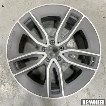 [리휠][분체도장] 벤츠 E53 AMG 맷블랙 휠도색 및 카본 세라믹 골드 캘리퍼 도색 작업후기 / 진주, 창원, 순천