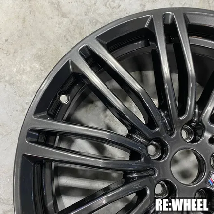 [리휠][대구휠도색] BMW 530i 19인치 순정휠 하이퍼 블랙 휠도색 / 진주, 창원, 순천